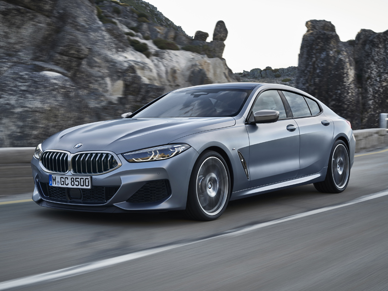 The Bmw 8 Series Gran Coupe Four Door Sports Car Of