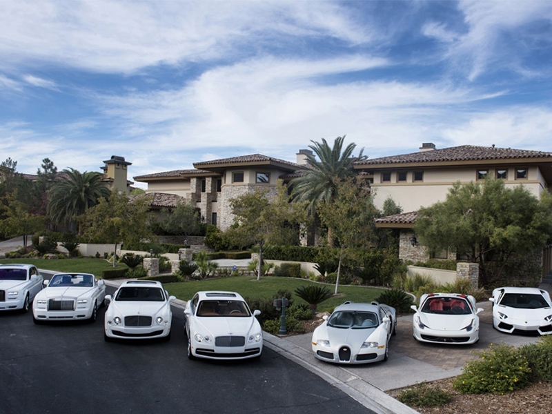 Floyd Mayweathers car's - Estimated at almost 10 million | Life Beyond Sport